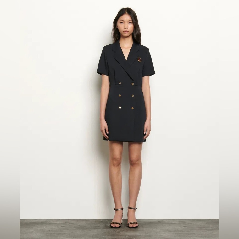 Sandro Tailored Blazer Dress